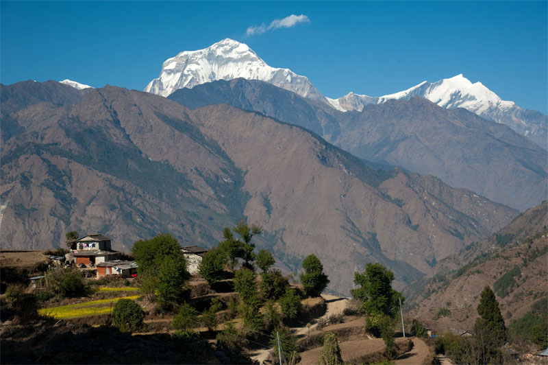 Day 12: Trek from Tatopani to Ghorepani (2860m), (7-8 hrs of walk)